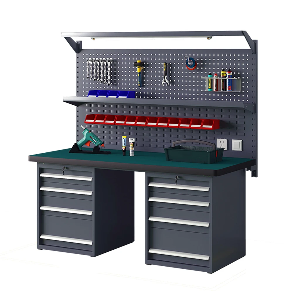 2025Heavy-Duty Multifunction Workstation Height-Adjustable Workbench Table for Tool Cabinets Customized OEM & OBM Support