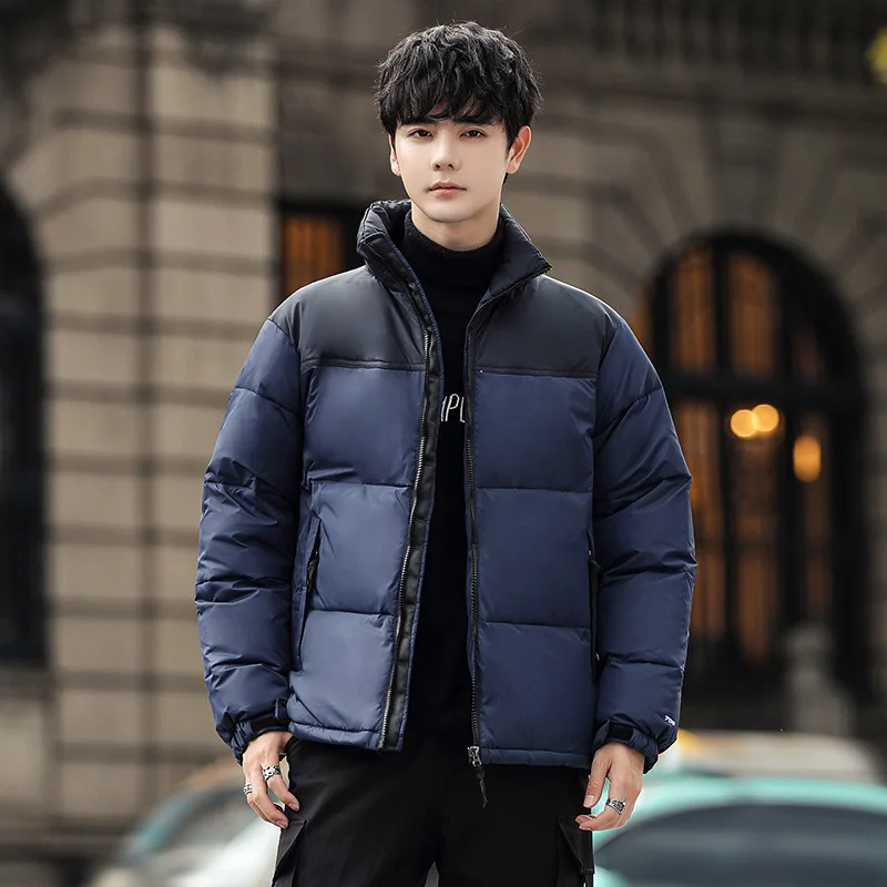 2022 Couple's Down Jacket Coats for Men Winter White Duck Down Men's Cold Jacket Thin Men Parka Short Winter Parkas for Men