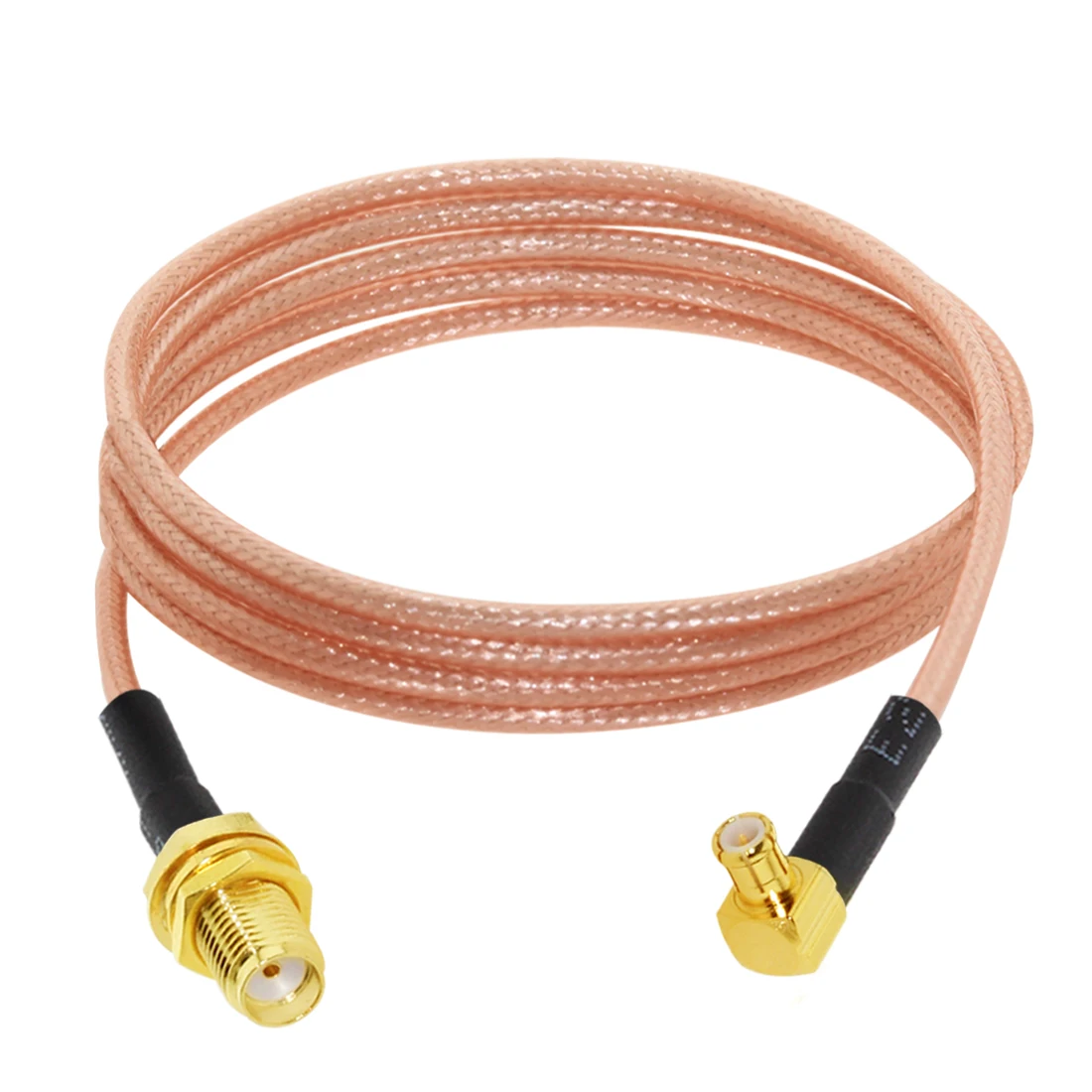

SMA Female Nut Switch MCX Male Right Angle Pigtail Cable RG316 15cm for Wireless Router Wholesale