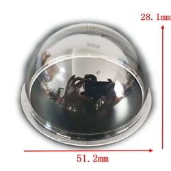 2 inch Acrylic Dome CCTV Dome Cover For Security Camera Clear Dome PC material indoor and outdoor