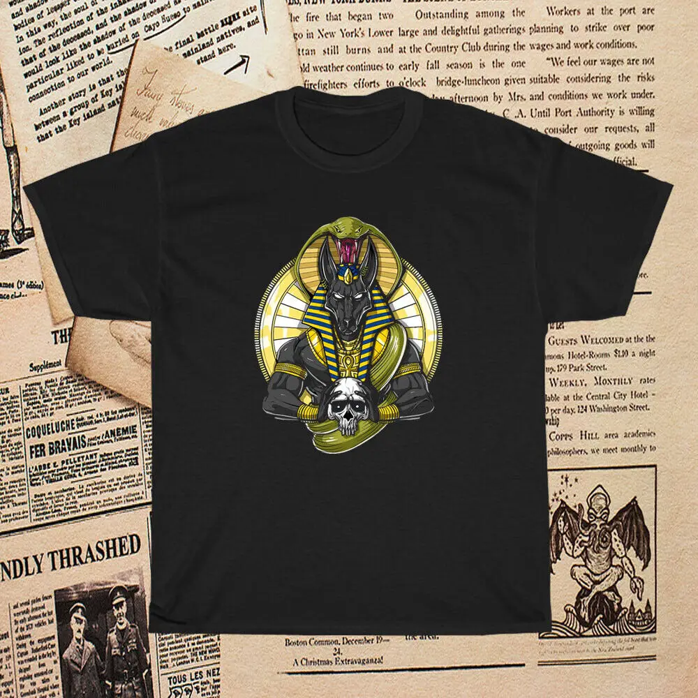 Anubis Ancient Egyptian God Essential  Men's T-Shirt    Tees High Quality 100%Cotton Short Sleeve