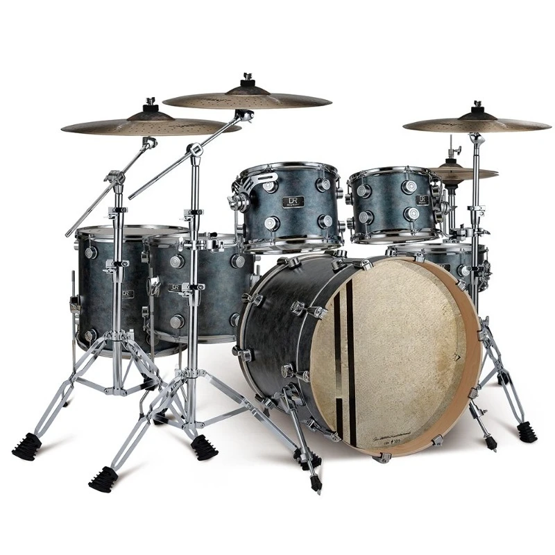 Upgraded Jazz Drums Adult Drum Set 5 Drums 4 Cymbals