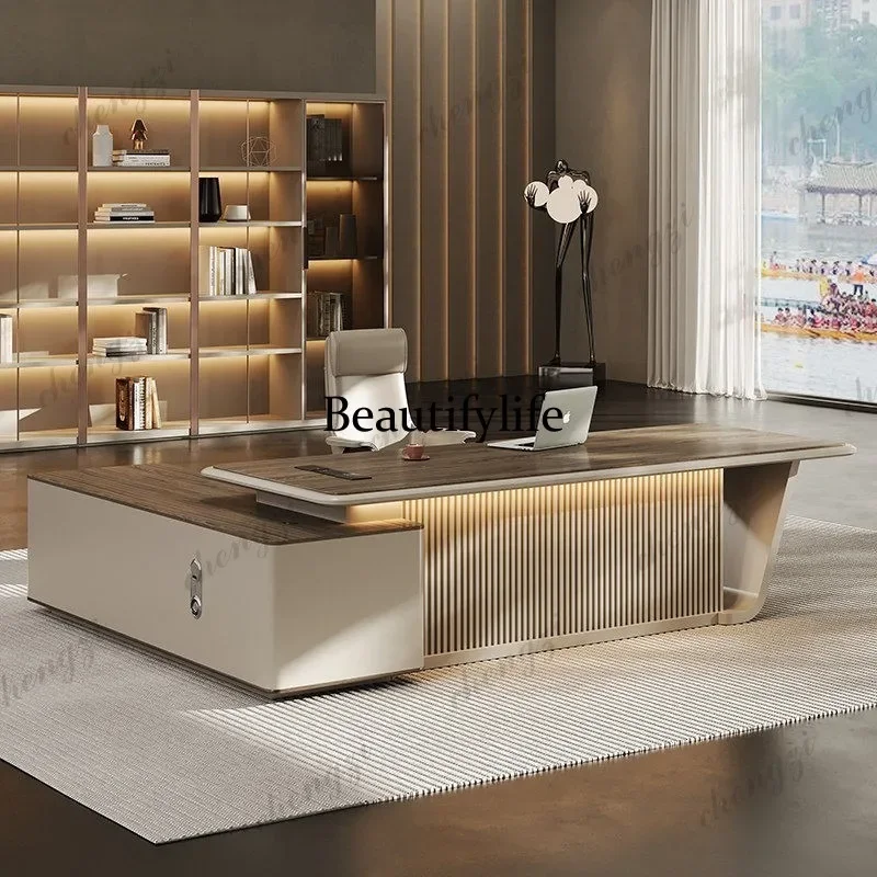 L181 Boss table simple modern creative president office desk paint office chair