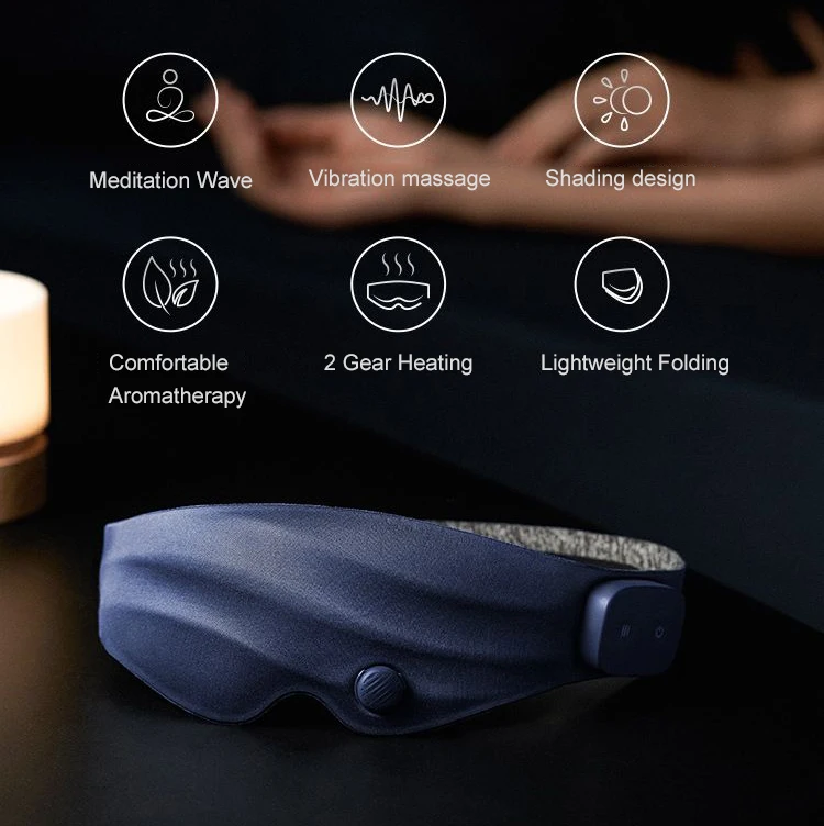 Youpin leravan olho massager aliviar a fadiga melhorar o sono instrumento de cuidados com os olhos massagem vibração compressa quente aquecimento máscara