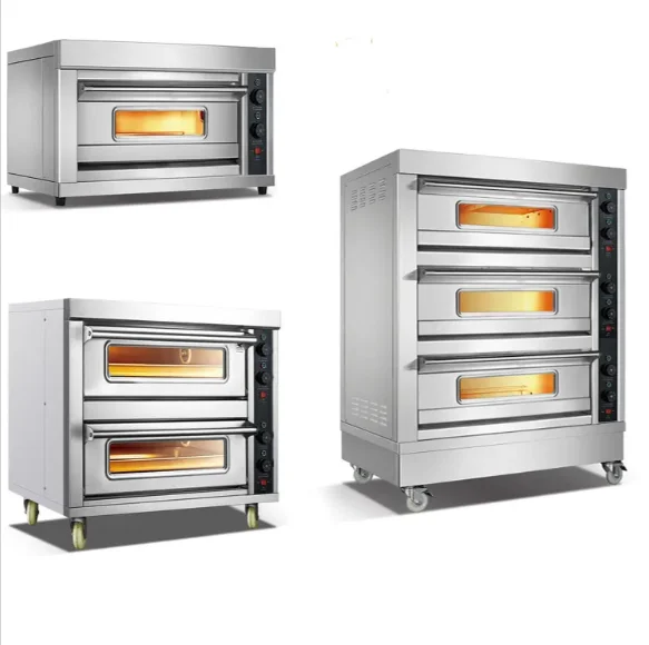 

Электрическая печь для хлеба и пиццы. Множество спецификаций для оборудования для пищевой промышленности.