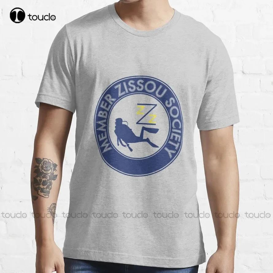 Member Zissou Society (detailed) T-Shirt t-shirts for men graphic Custom aldult Teen unisex digital printing xs-5xl All seasons