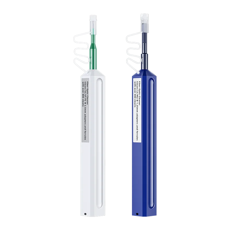 SAIVXIAN Fiber Optic Cleaner Pen Fiber Optic Connectors Cleaning 800+ Times for 2.5mm SC/FC/ST One Click Fiber Optic Cleaner