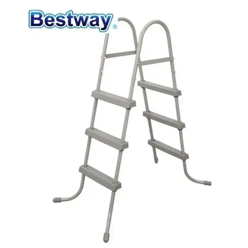 

58334 Bestway 91 см Безопасная лестница для бассейна 36 дюймов Металлическая лестница для AGP Высота менее 107 см Piscina Para Adultos Маркировка продажи