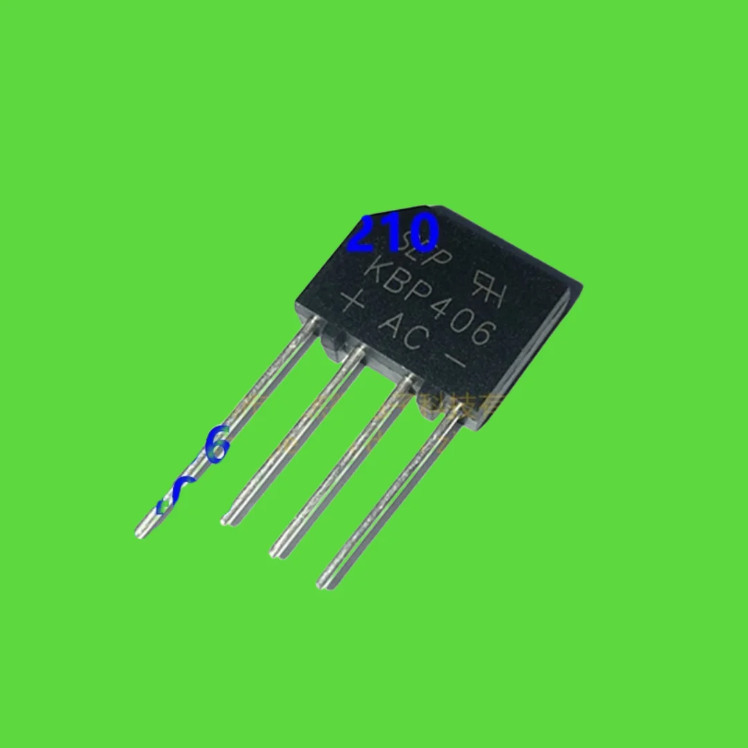 5PCS/Rectifier Flat Bridge KBP Series 206/210/307/310/401/402/404/406/408/410
