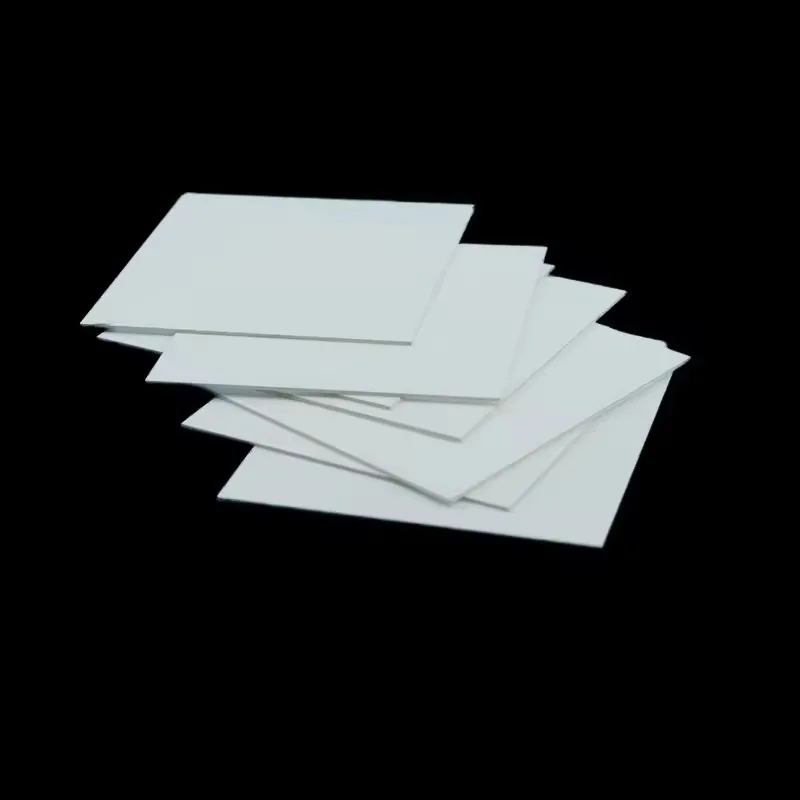 50pcs TO-3P/220/247 1mm Thick 0.635mm Hole Alumina Ceramic Pad Thermal Conductive Insulation Gasket
