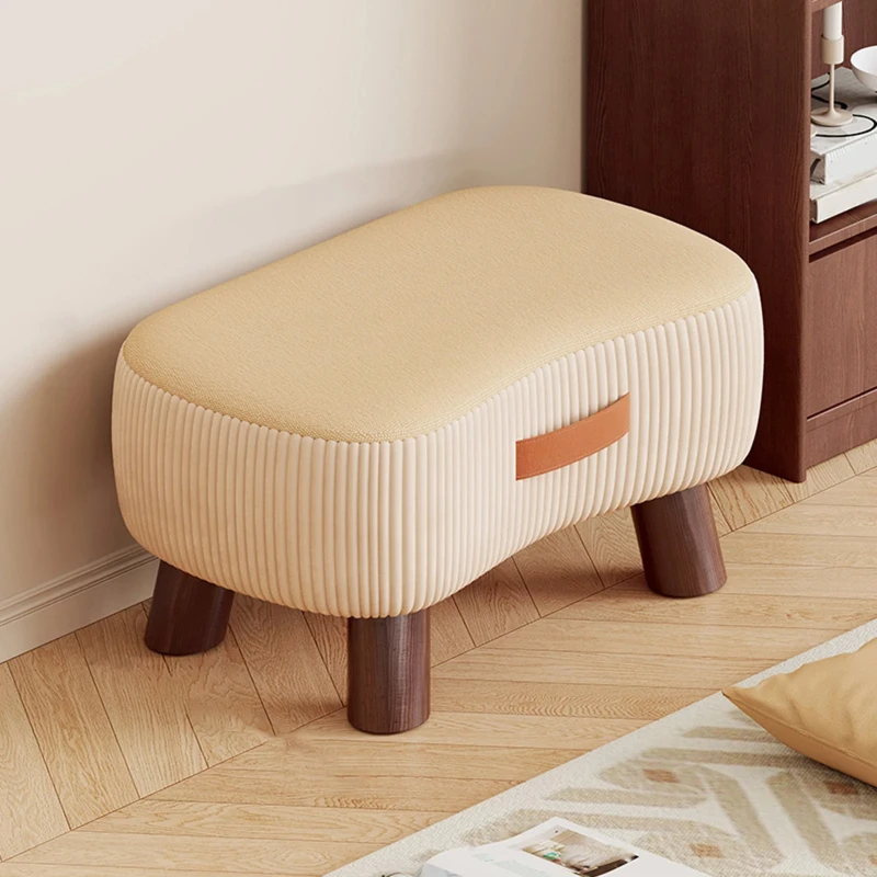

Solid Wood Low Stool Creative Small Stool For Home Living Room Stool Hallway Simple