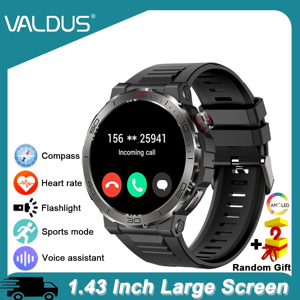 

Valdus VD39 Pro 2025 Новые умные часы для мужчин и женщин Bluetooth вызов сердечного ритма спортивные умные часы с длительным сроком службы батареи для ios Android