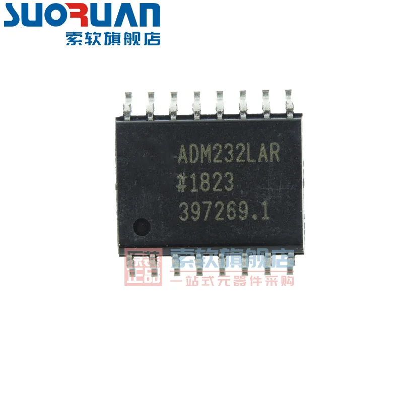 Free shipping    ADM232LAR ADM232LARZ  SOP16     10PCS