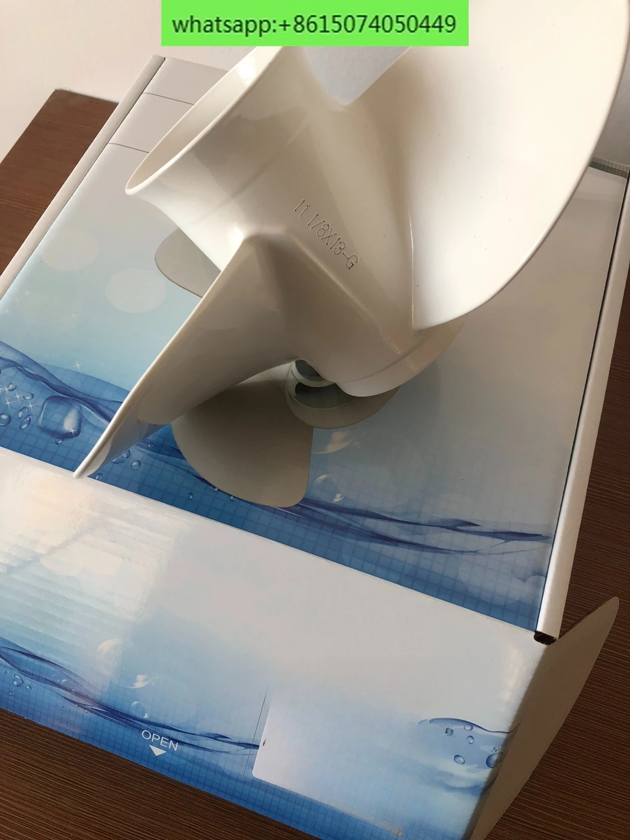 

Outboard aluminum alloy propeller Marine 40 48 50 4 punch 60 horsepower 13 inches