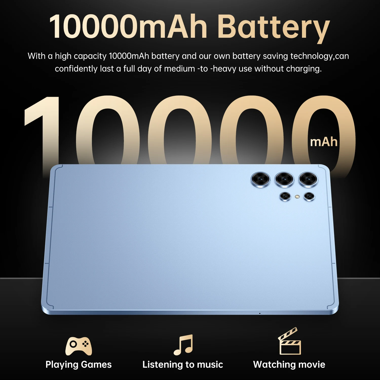 2025 HOT Pad 25 Ultra Tablet MSnapdragon 8 Gen3 Core 10.1 inch HD Screen 5G Dual SIM Dual Standby 10000mAh Battery