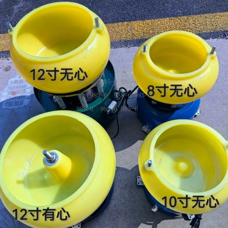 3D Printed Parts Processing Machine Automatic Deburring Vibrating Tumbler Metal Polisher