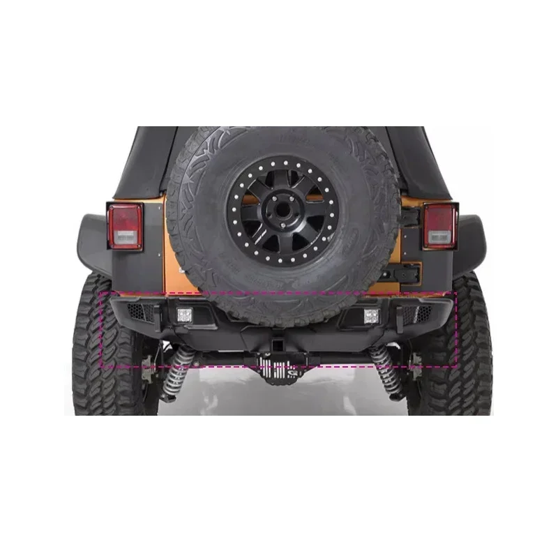 

XDSNew Style Rear Bumper Conversion Modified American Standard Rear Bumper For Jeep Wrangler Jk