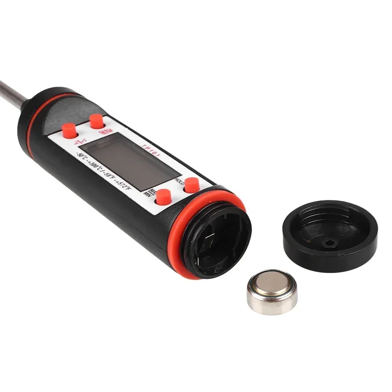 TP101 Car Air Condition Outlet Needle Type LCD Digital Gauge Check Kitchen Thermometer Range minus 50 to zero above 300 degrees