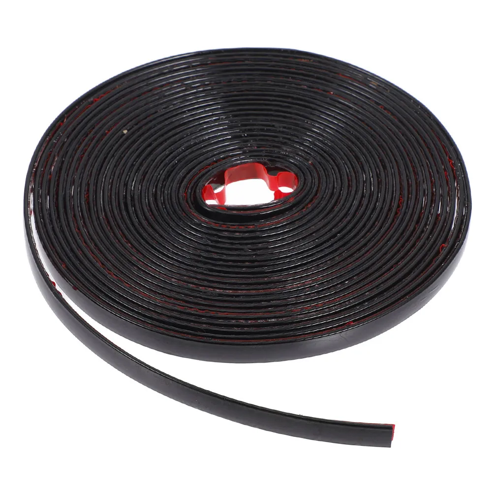 

1 Roll Self-Adhesive Flexible PVC Wall Edging Strip Trim for TV Background Wall Living Room Renovation Decorative Molding Peel