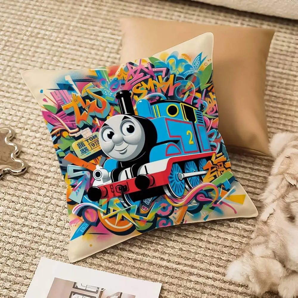 Наволочка T-Thomas The Train, антипылесная невидимая молния, диван-кровать