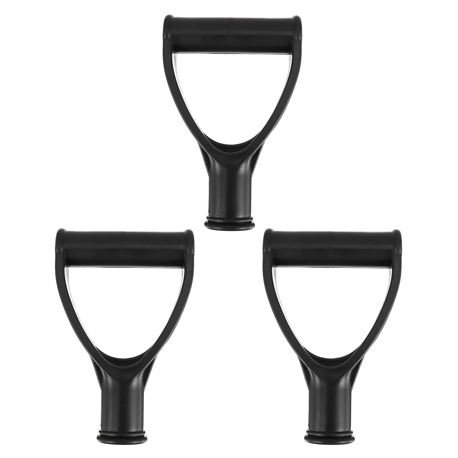 

3pcs Snow Shovel Handle Heavy Duty Iron Shovel Parts for Spade Ice Tools Replacement Broken Shovels Practical Use Long