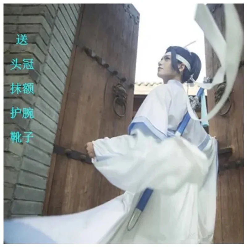 

Mo Dao Zu Shi Lan Wang Ji Cosplay Grandmaster Of Demonic Cultivation Lan Zhan Chinese Anicent Clothing Costume Hanfu Halloween
