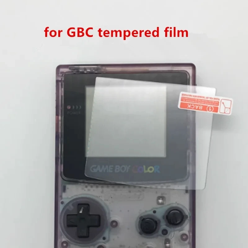 게임보이 컬러용 GBC용 강화 유리 화면 보호 필름 100개