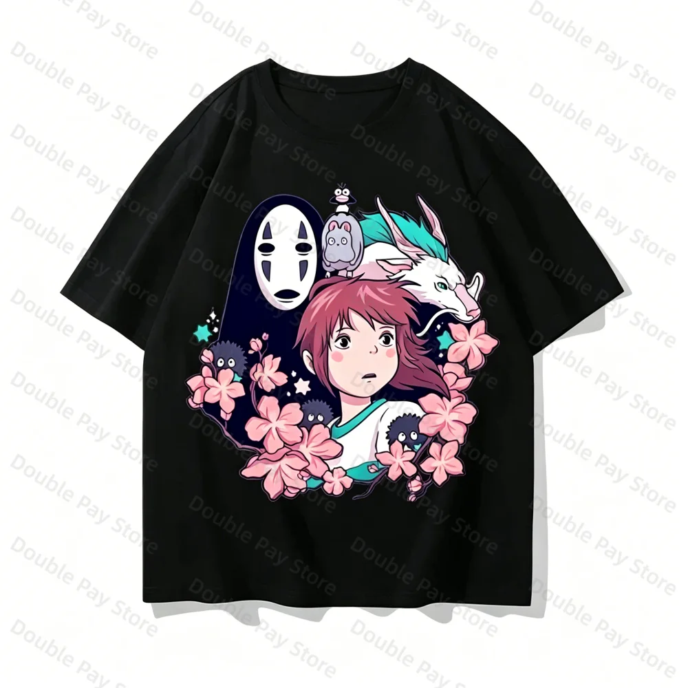 Camiseta de Anime Chihiro No F - Ghibli Anime Merchandise avaliação e preço