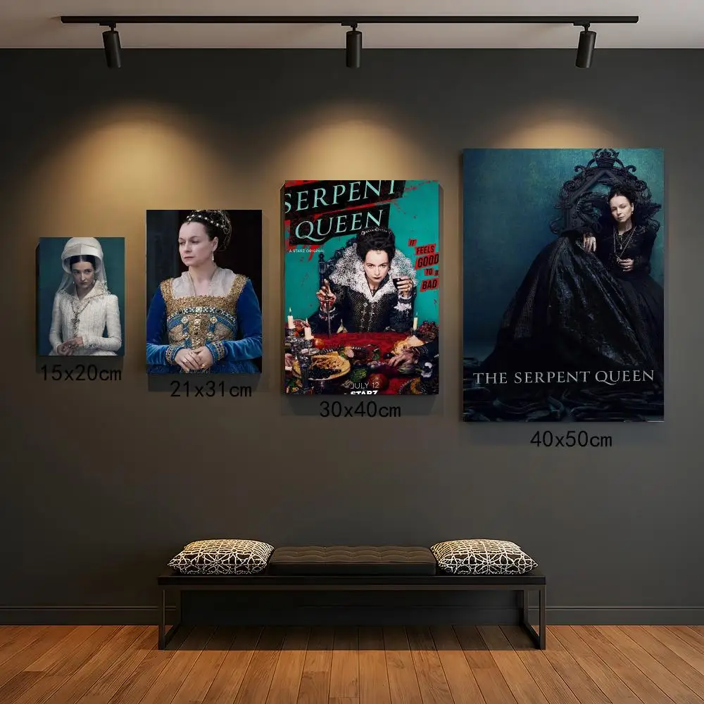 tv series T-The Serpent Queen-N Painting Calligraphy Elegant Botanical Decor for Living Room Modern Interior Design