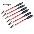 Red 6pcs