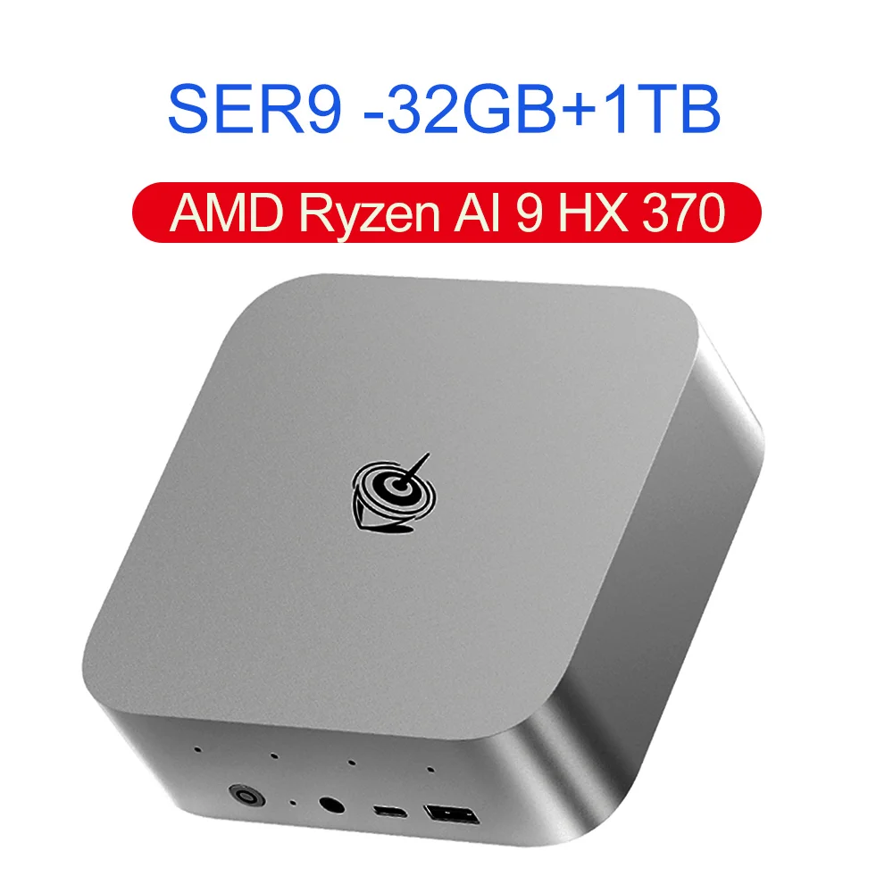 Beelink SER9 PRO AMD Ryzen AI 9 HX370 Powerful AI PC DDR5 Mini