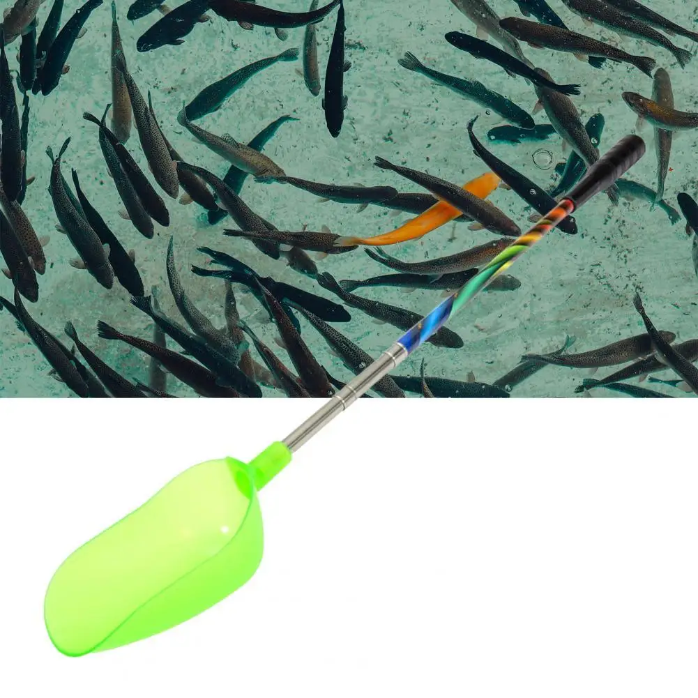 Throwing Spoon  High Stability   Bait Scoop Throwing Fishing Pole Bait Scoop