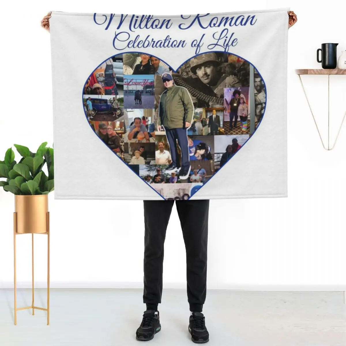Celebration of Life Trad Throw Blanket Sofa Plush Loose manga Blankets