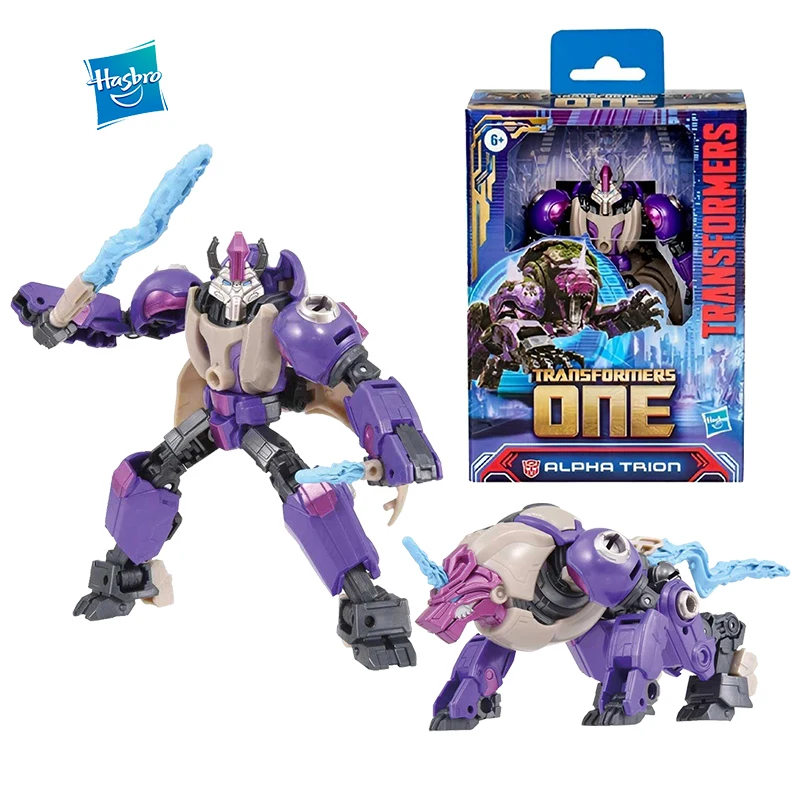 

Оригинальная фигурка в наличии Hasbro, Трансформеры One Deluxe Alpha Trion, Аниме фигурки, украшения, модель, игрушка, кукла, подарки