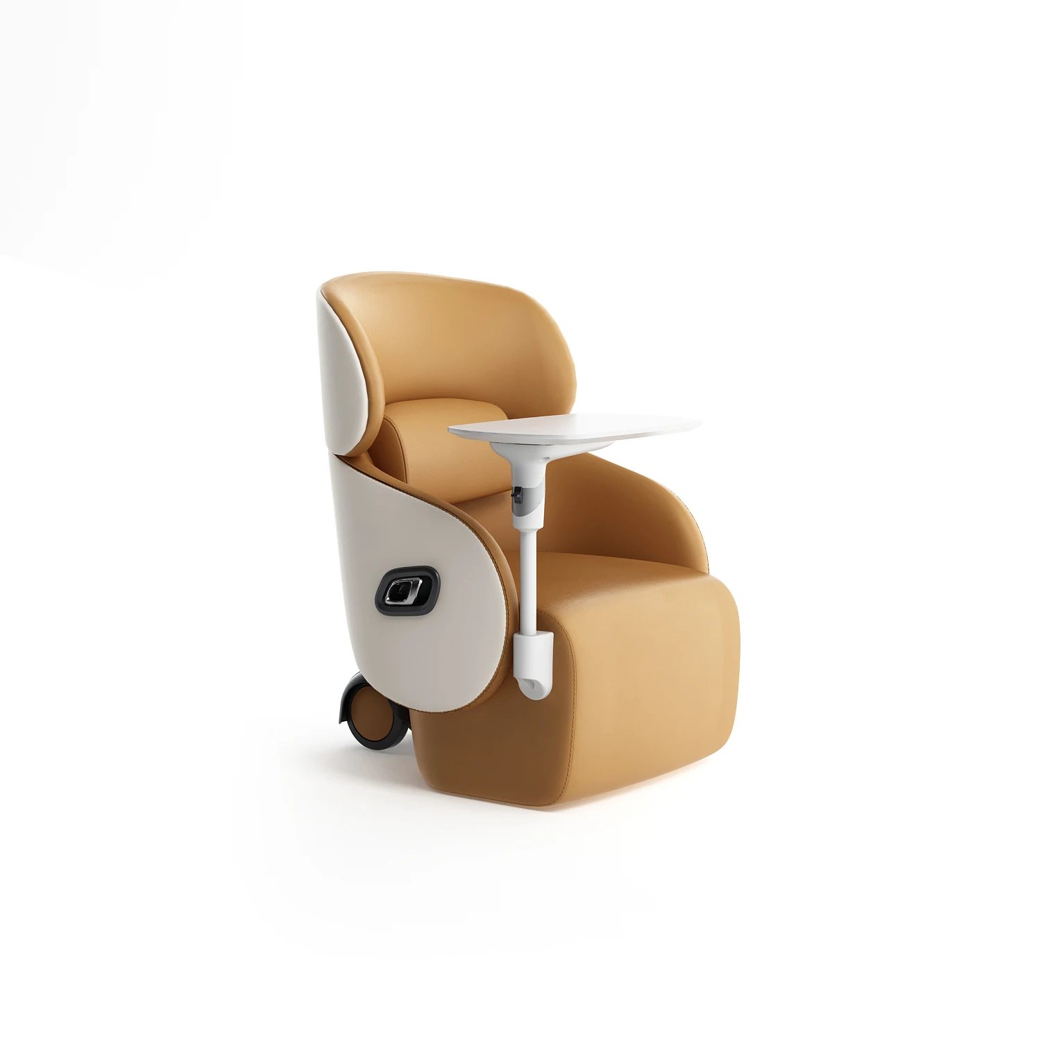 

High Quality Modern Commercial Furniture Leather Leisure Recliner Meeting Training Office Chairs With Wheels