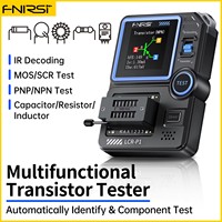 FNIRSI LCR-P1 Transistor Tester Diode Triode Capacitance Resistance Meter LCR ESR Meter NPN PNP MOSFET IR Multifunction Tester