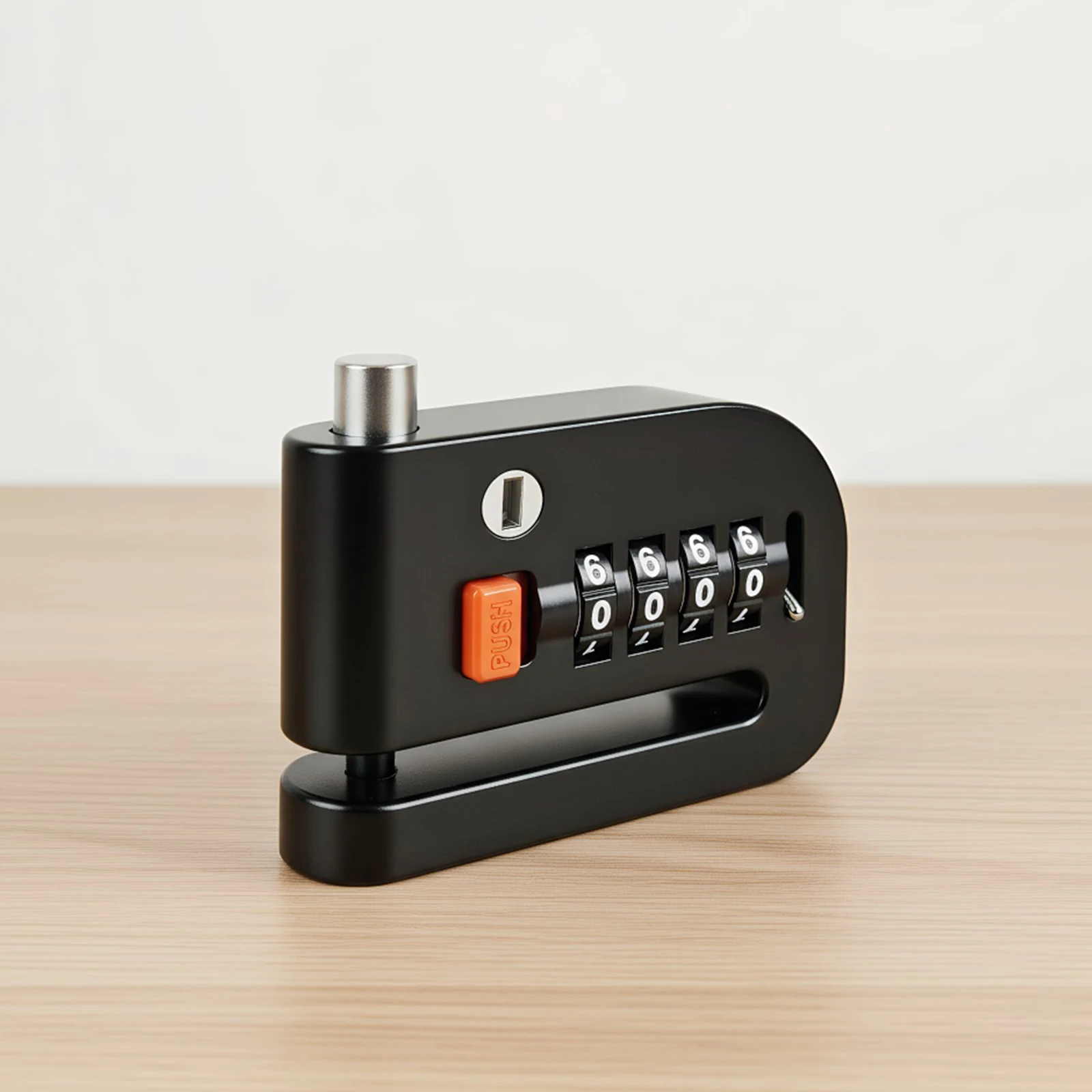 

Alarm Protection Padlock Alloy Scooter Brakelock Anti-Theft Waterproof Reinforced for Motorcycles Bike Scooter Carry Pouch