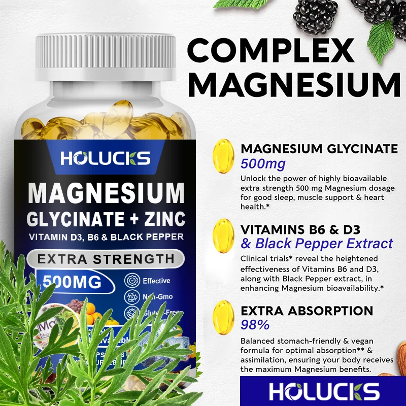 Organic Magnesium Zinc Supplem - Nutrition Zinc recension och pris