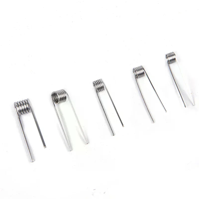 100Pcs/box High Quality A1 Coil Wire Heating Resistance Premade Coils DIY Prebuilt Coil Wire 3.0 Circle Diameter