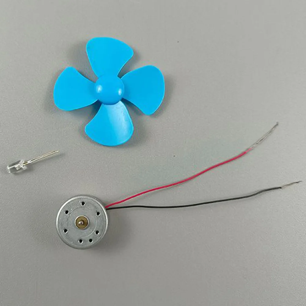 Wind Turbine Generator Kit Micro Dynamo Generator 0.1-12V 0.001-0.2A 3000rpm For Student Experimental Teaching DIY