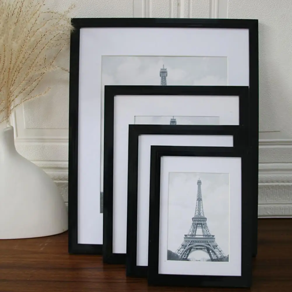 Wall Hanging Photo Frame Modern Wall Mount Photo Frame for Home Office Decor Stylish Picture Art Display for Bedroom for Desktop