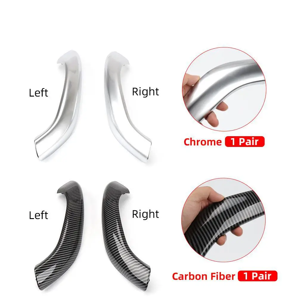 

Car Interior Door Handle Cover Trim Inner Handle Pull Trim Cover Auto Accessories For BMW X1 X2 F48 F49 2017-2023 51417417511