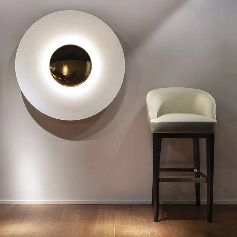 Iron 220V Wall Lamp Modern Minimalism Wall Light Living Room Study Bedroom Bedside Lighting Lamps