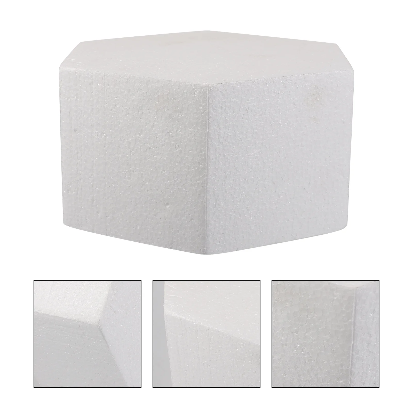 

1Pcs Cake Decorating Exercise Mold Lightweight White Dummy for Creative Gifts and Display Fake Cake Model Party Favors Model