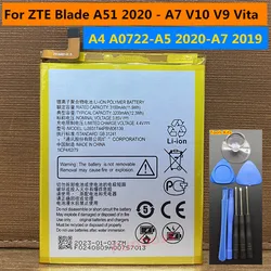 New High Quality Li3931T44P8h806139 3200mAh Battery for ZTE Blade A51 2020 A7 2019 A7000 A4 A0722 V10 V9 Vita V0920 A7 A5 2020