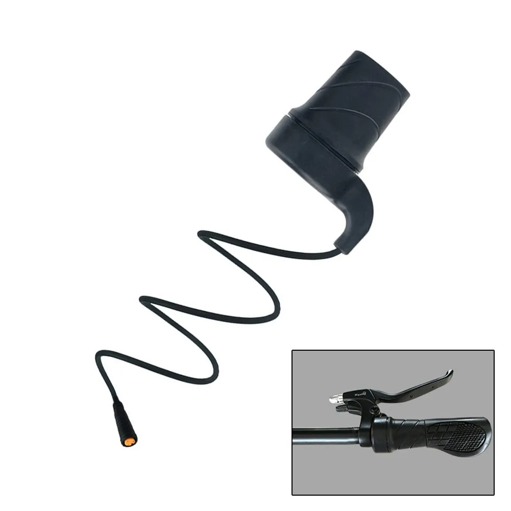 

Ручка газа для электровелосипеда, поворотная, полудлинная, для MTB велосипедов