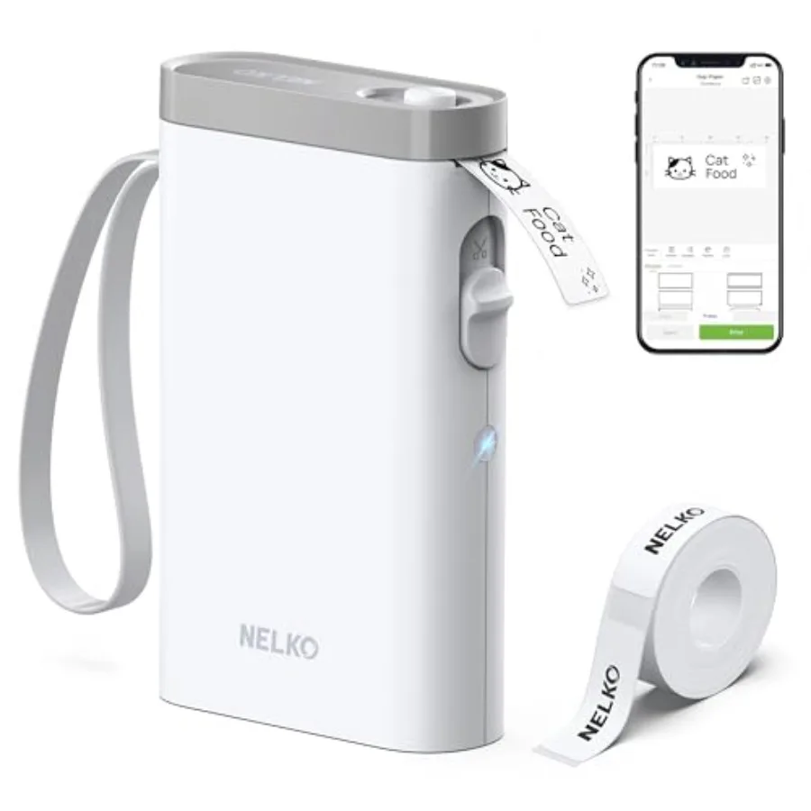 

Label Maker Machine with Tape P21 Bluetooth Label Printer Wireless Mini Label Makers with Multiple Templates for School Office
