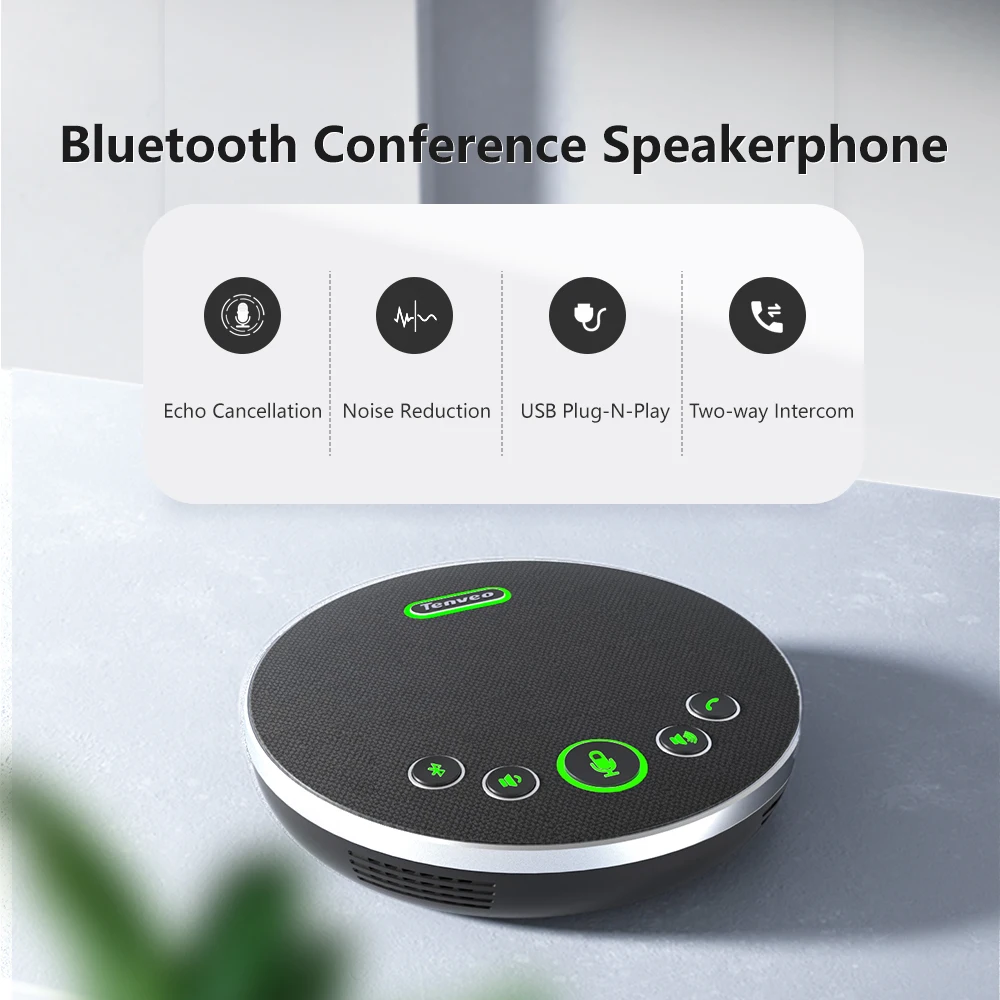2024 人気グループ Tenveo 20x 光学ズーム USB3.0 PTZ カメラ全方向性スピーカーフォン ビデオ会議システム