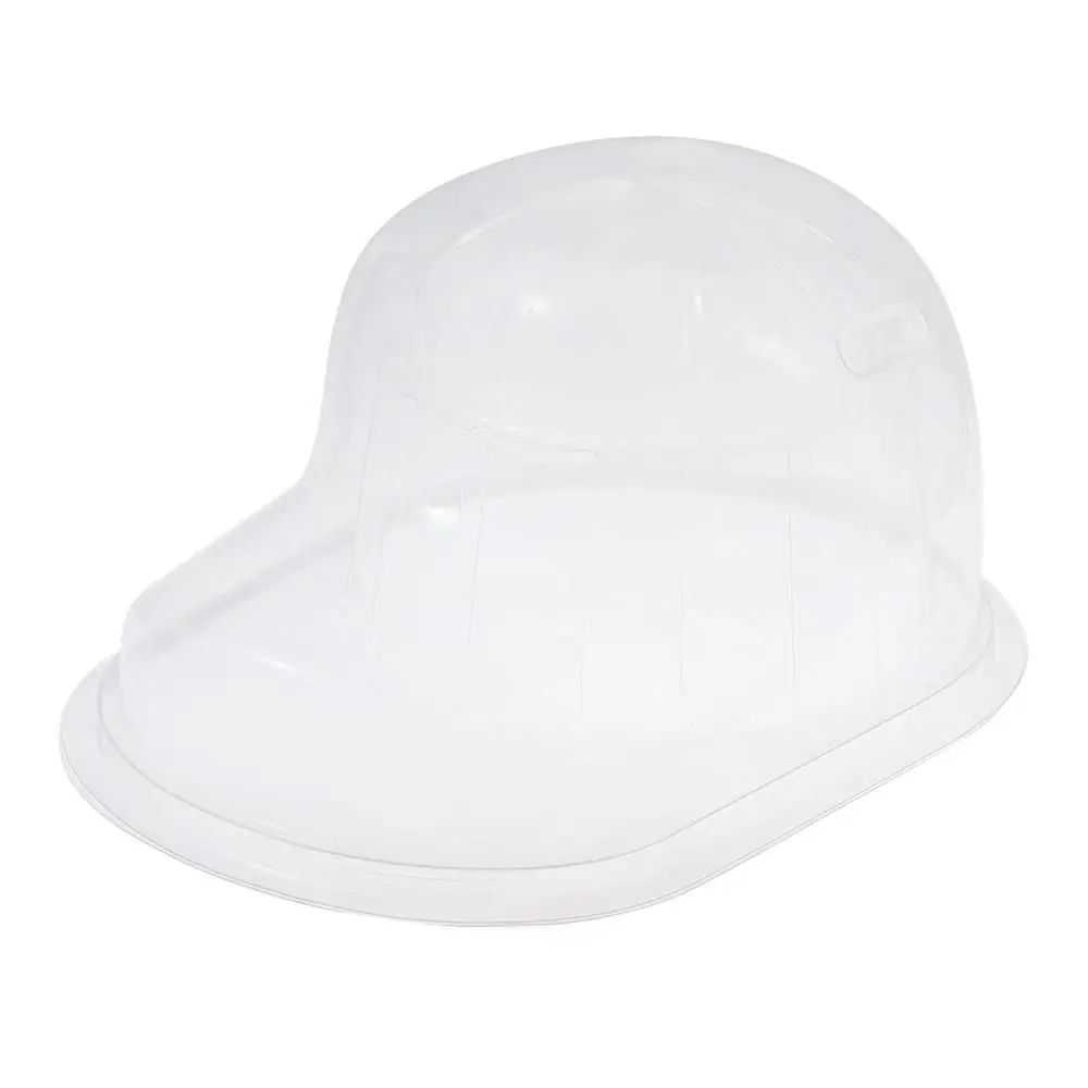 New Transparent PVC Hat Storage Box Dust-proof Flat Brim Flat/Convex Hat Protector Case Portable Curved Brim Cap Organizer Box