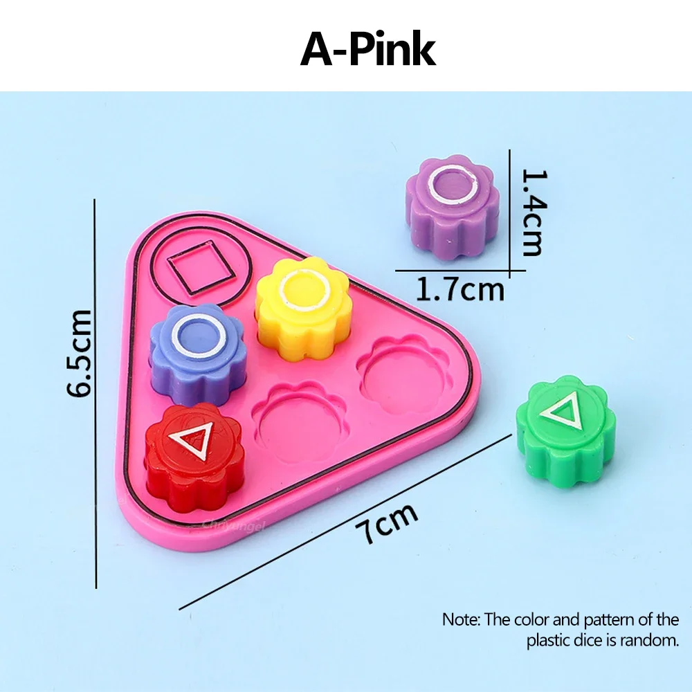 Jeu D’osselets Coréen – 5 Pierres Colorées Avec Base, Un Classique Pour Améliorer La Coordination Main-œil, Parfait Pour Toute La Famille !